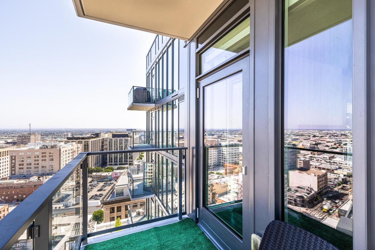Top Floor High Rise 3 Bed Dtla Skyscraper Penthouse Лос Анджелис Екстериор снимка