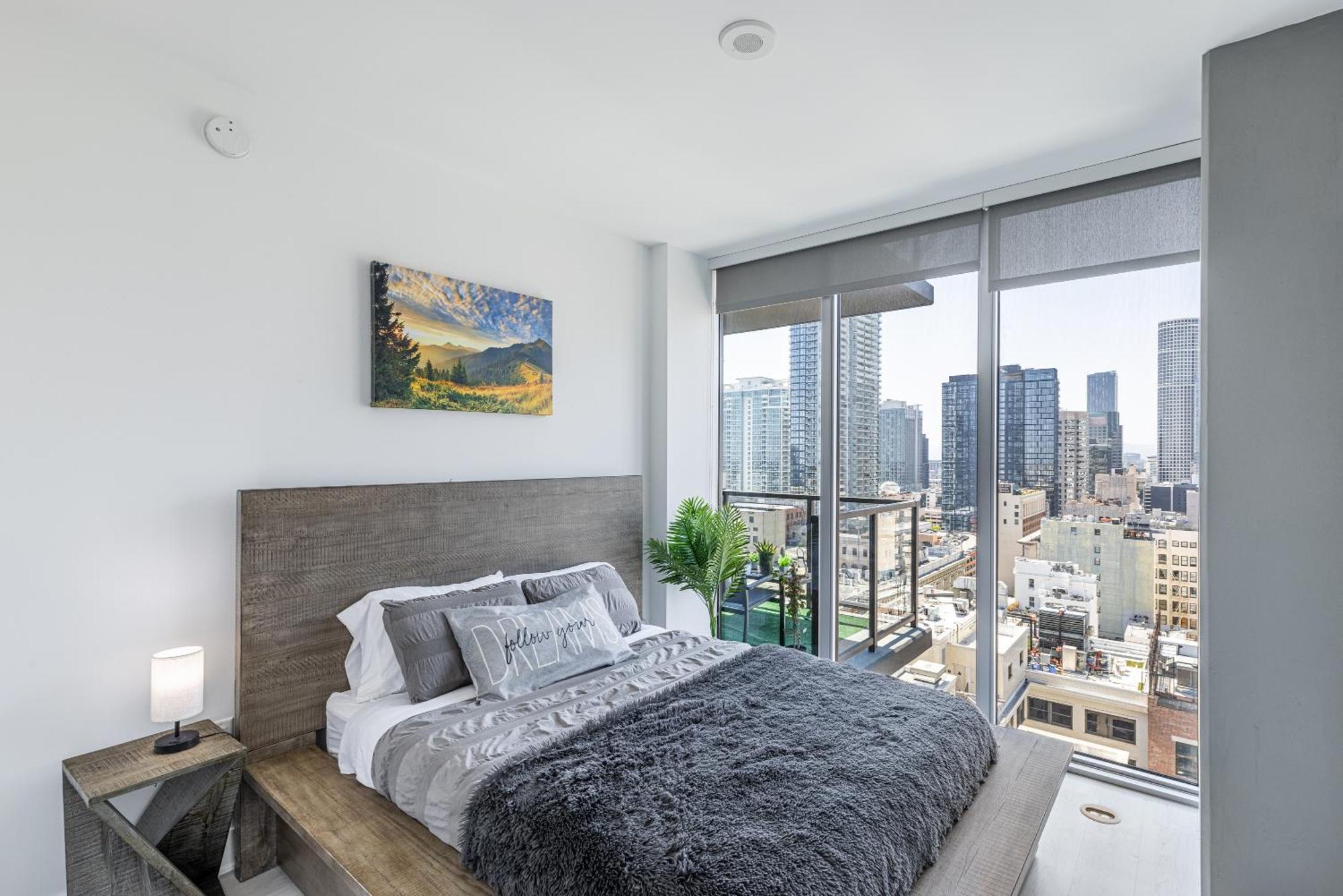 Top Floor High Rise 3 Bed Dtla Skyscraper Penthouse Лос Анджелис Екстериор снимка